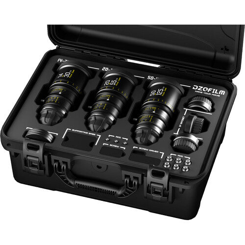 Pictor Zoom 3-lens kit with case (14-30/20-55/50-125 T2.8)(Black)