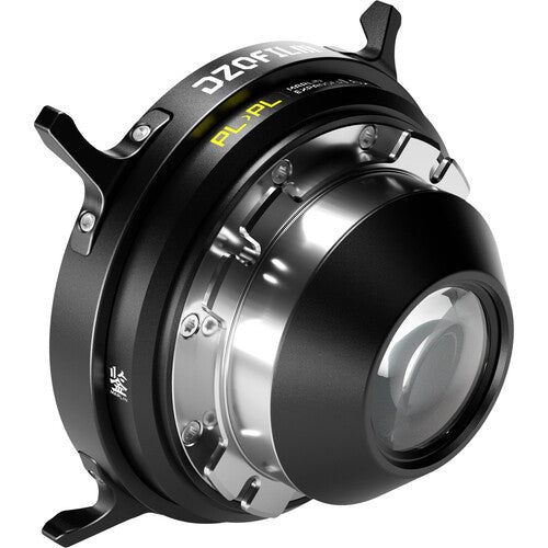 DZOFILM Marlin 1.6x Expander PL lens to PL camera