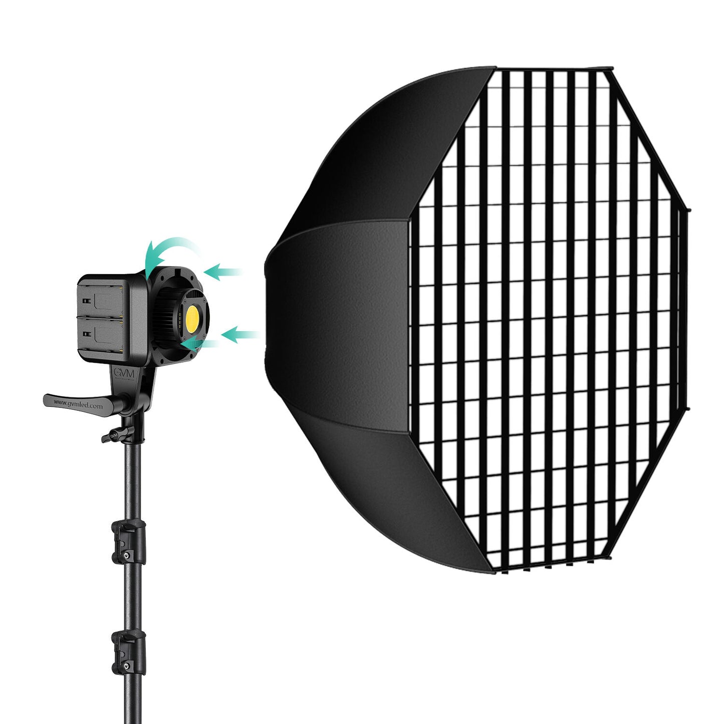GVM SD80D Bi-Color LED Monolight Kit