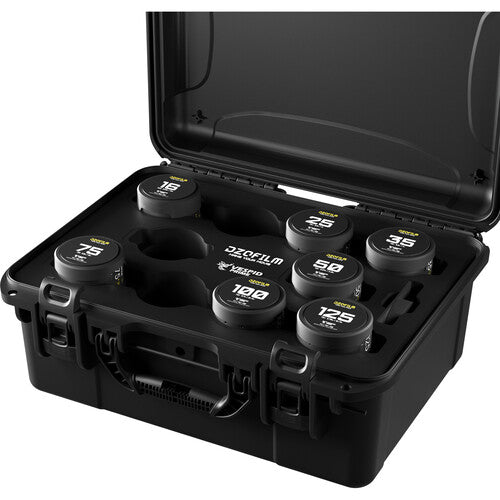 DZOFILM Vespid Prime 7—Iens Kit V2 一 16 T2.8+ 25 / 35 / 50 / 75 / 100 / 125mm T2.1 with case (PL+EF) -Promotion kit