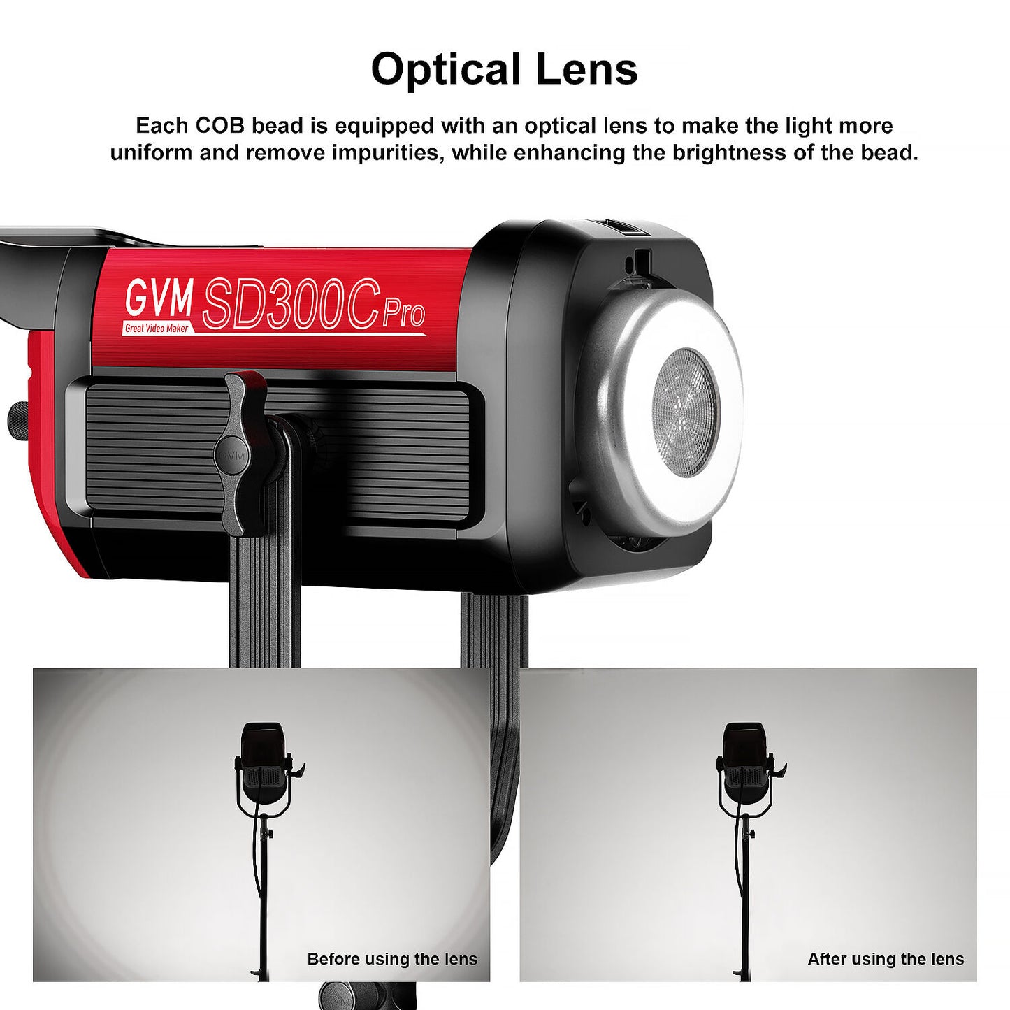 GVM Pro SD650B Bi-Color LED Monolight (650W)