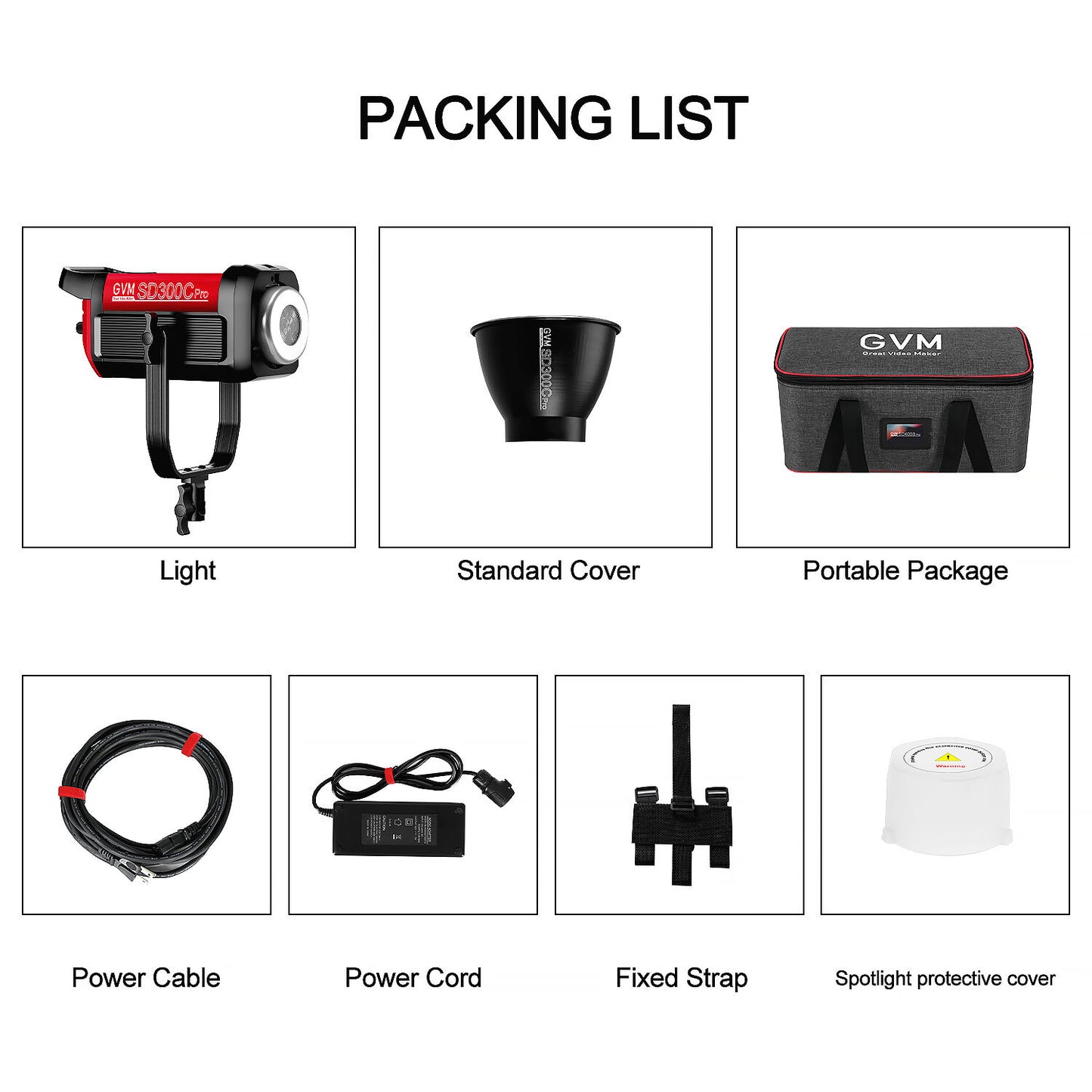 GVM Pro SD650B Bi-Color LED Monolight (650W)