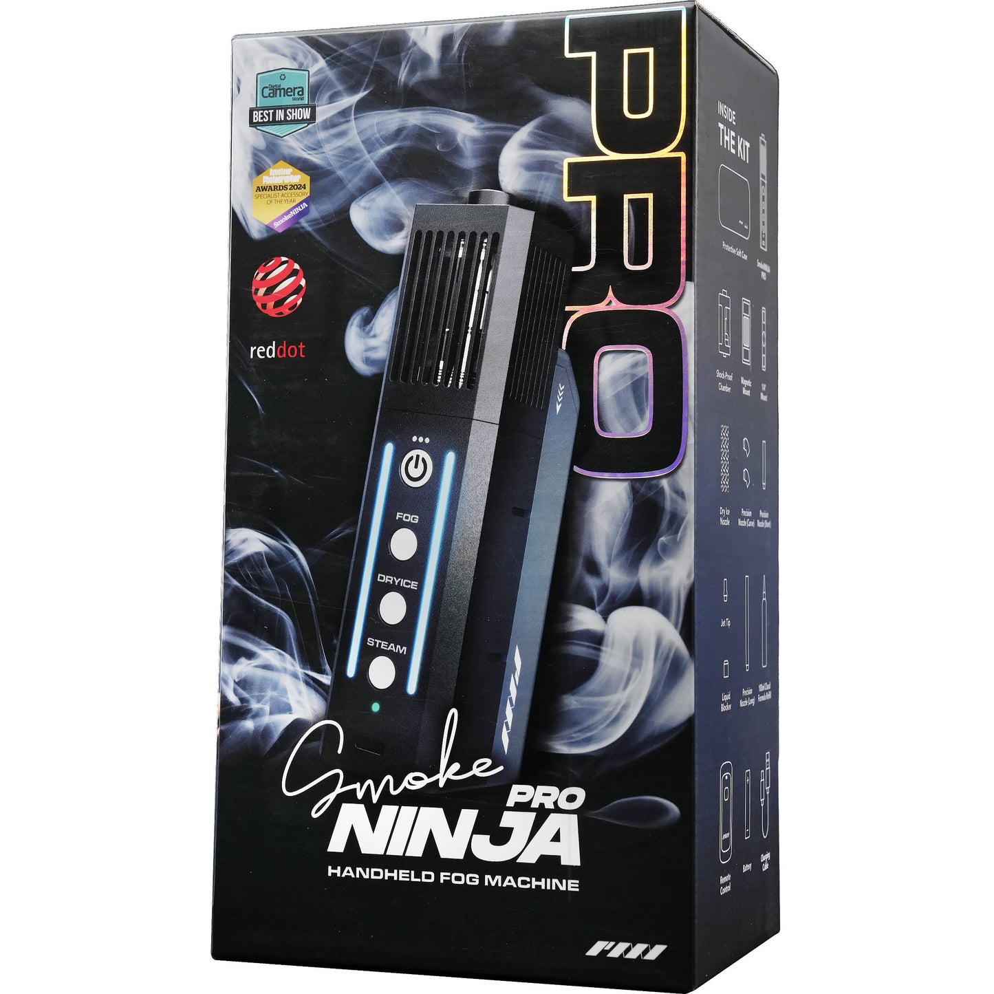 PMI SmokeGENIE SmokeNinja Pro Handheld Battery-Powered Wireless Mini Smoke Machine