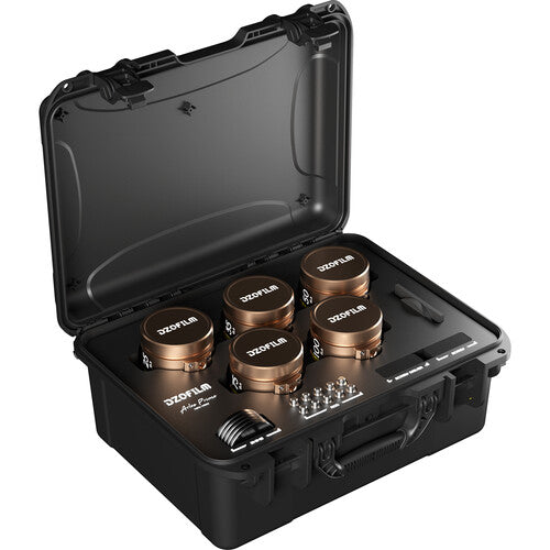 DZOFILM Arles Lustre 14/21/25/35/40/50/75/100/135/180mm(PL_Gold_Case_10pcs_Imperial)