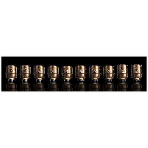 DZOFILM Arles Lustre 14/21/25/35/40/50/75/100/135/180mm(PL_Gold_Case_10pcs_Imperial)