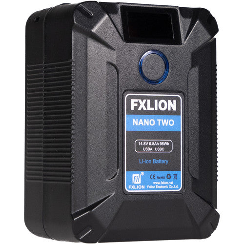 FXLion Nano TWO Ultracompact V-Mount Battery (98Wh)