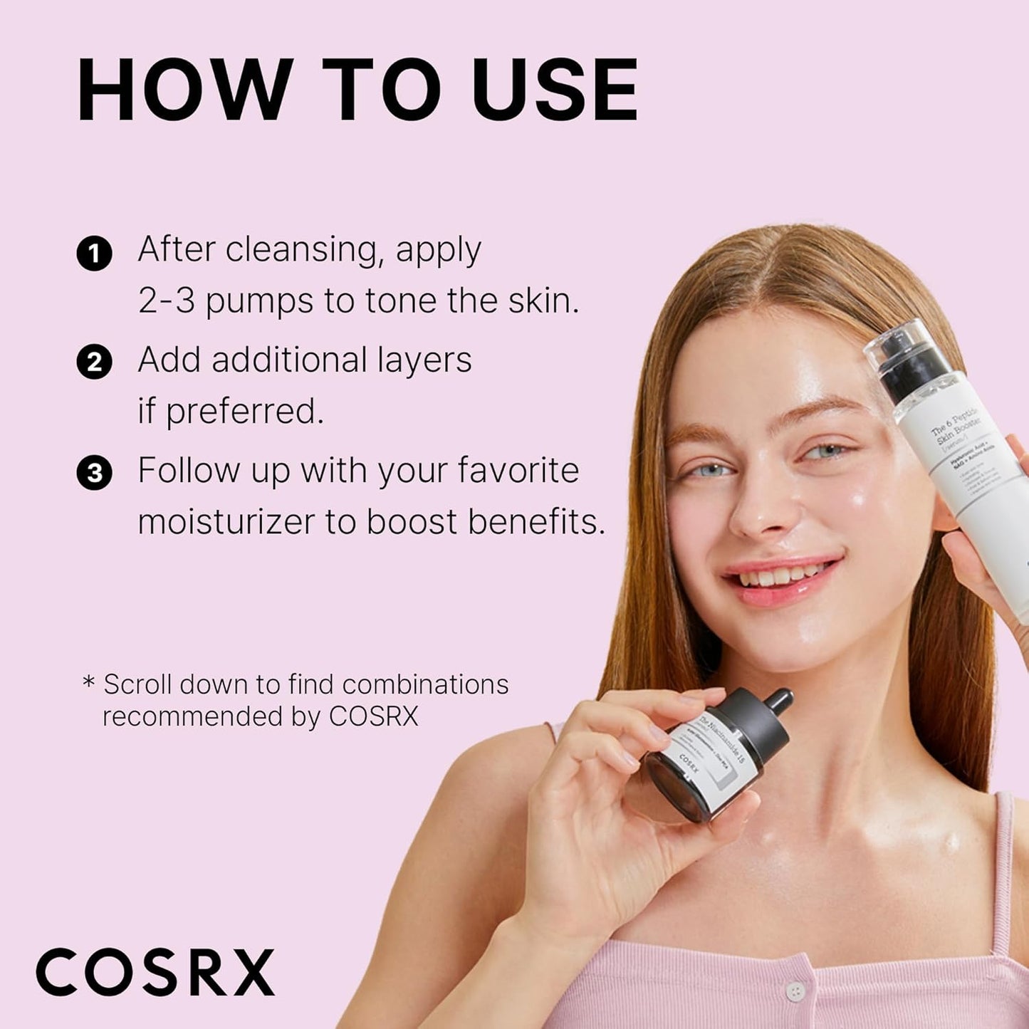 COSRX 6X Peptide Collagen Booster Toner, 150mL