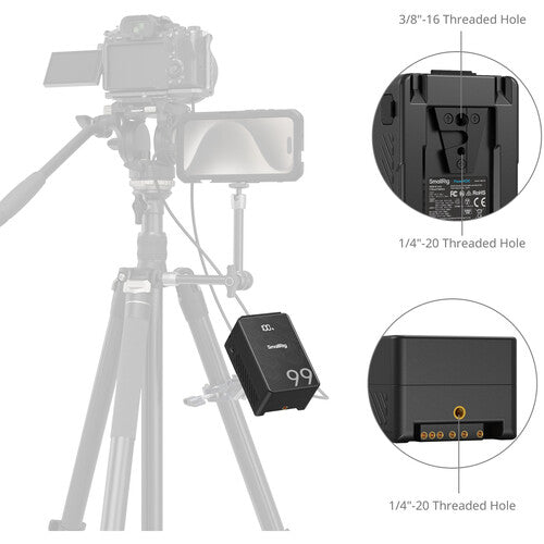SmallRig VB99 SE Mini V-Mount Battery (6800mAh)