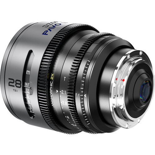 Pavo 2x anamorphic Prime 28mm T2.1-Blue Coating- PL&EF mount- Imperial