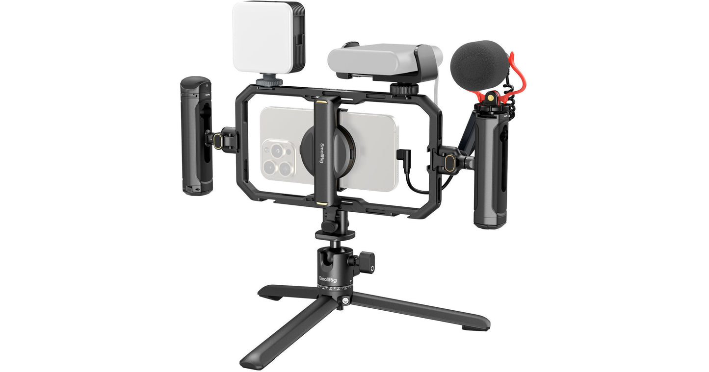 SmallRig All-in-One Video Kit for Smartphone Creators (Quick Pro Edition)