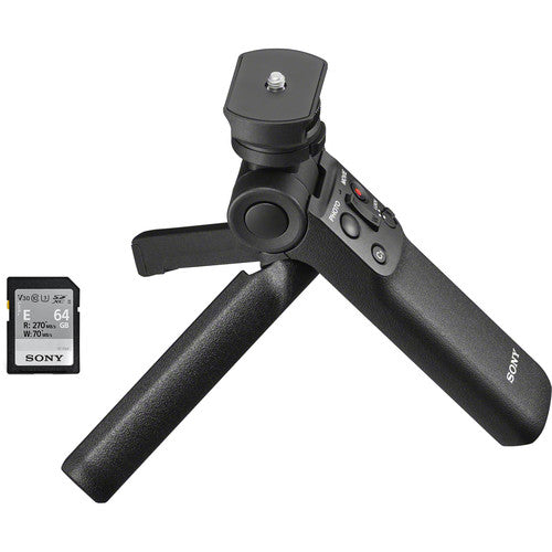 Sony ZV-1F Vlogging Camera with Vlogger Accessory Kit (Black)