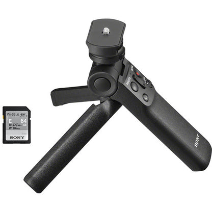 Sony ZV-1F Vlogging Camera with Vlogger Accessory Kit (Black)