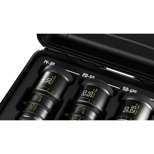 Pictor Zoom 3-lens kit with case (14-30/20-55/50-125 T2.8)(Black)