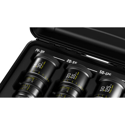 Pictor Zoom 3-lens kit with case (14-30/20-55/50-125 T2.8)(Black)