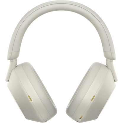 Sony WH-1000XM5 Noise-Canceling Wireless Over-Ear Headphones (Silver)