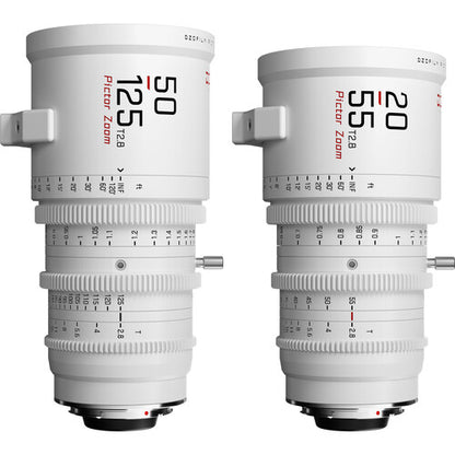Pictor Zoom 2-lens kit with case (20-55/50-125 T2.8)(White)