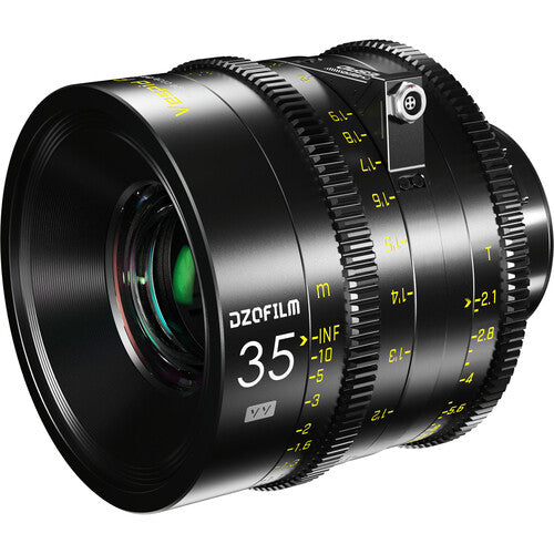 DZOFILM Vespid Cyber Full-frame Prime Lens-35mm T2.1 (PL and EF mount, with data)