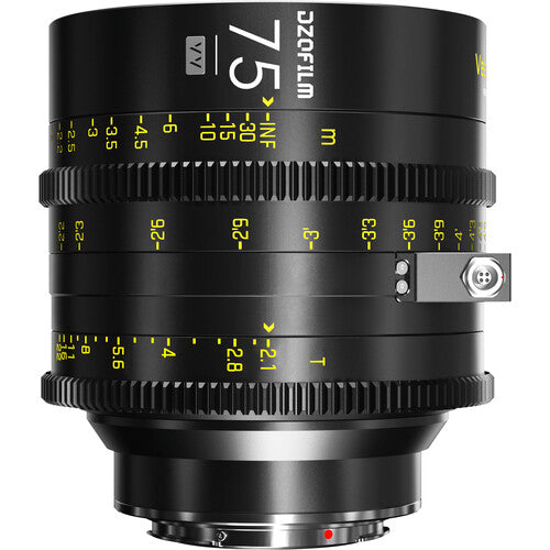 DZOFILM Vespid Cyber Full-frame Prime Lens-75mm T2.1 (PL and EF mount, with data)