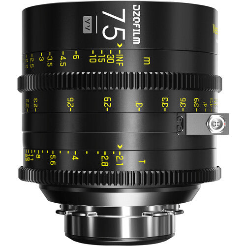 DZOFILM Vespid Cyber Full-frame Prime Lens-75mm T2.1 (PL and EF mount, with data)