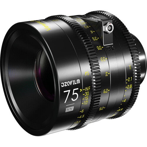 DZOFILM Vespid Cyber Full-frame Prime Lens-75mm T2.1 (PL and EF mount, with data)