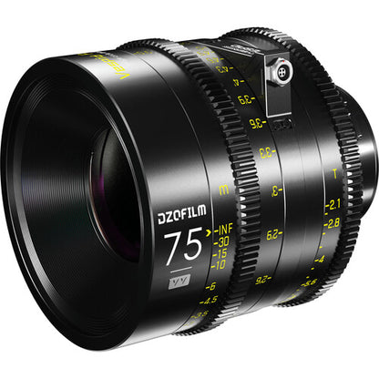 DZOFILM Vespid Cyber Full-frame Prime Lens-75mm T2.1 (PL and EF mount, with data)