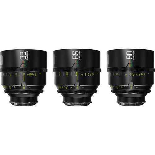 DZOFILM Gnosis Macro 3-Lens Set (32mm/ 65mm/ 90mm T2.8)-imperial(with case)