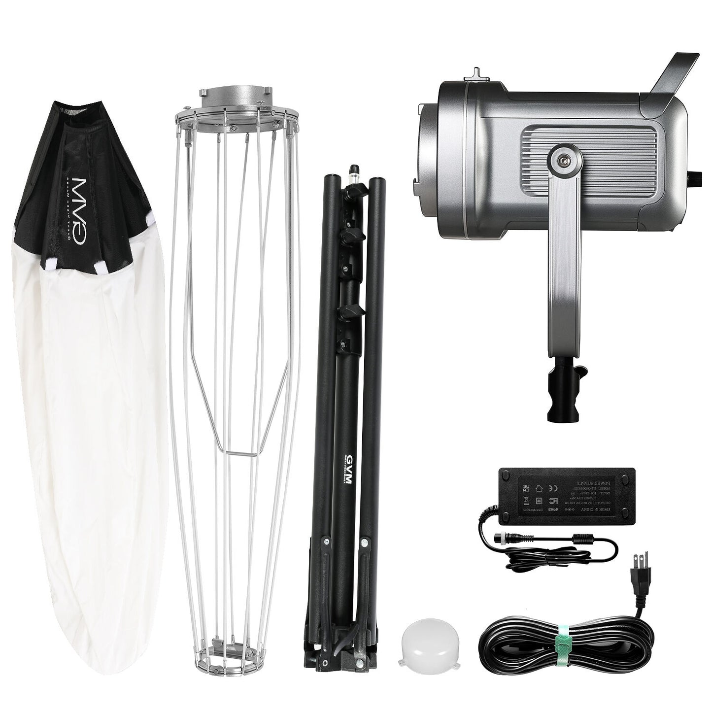 GVM PR150D Bi-Color LED Video Light Kit with Lantern Softbox