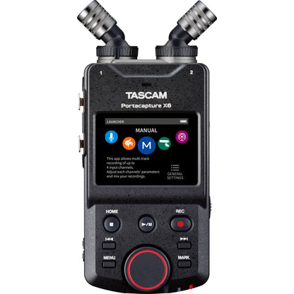 TASCAM Portacapture X6 32-Bit 6-Channel Multitrack Field Recorder