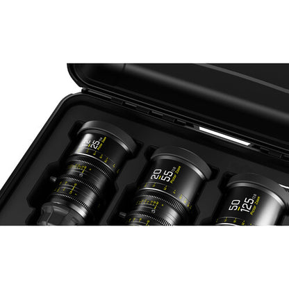 Pictor Zoom 3-lens kit with Case  (12-25/20-55/50-125, T2.8)(Black)