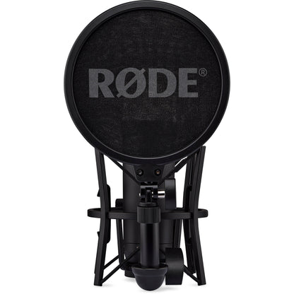 RODE NT1 5th Generation Large-Diaphragm Cardioid Condenser XLR/USB Microphone (Black)