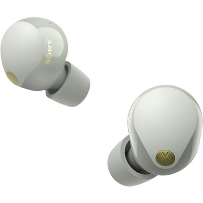 Sony WF-1000XM5 True Wireless Noise-Canceling In-Ear Headphones (Silver)