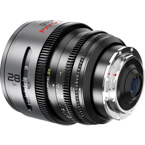Pavo 2x anamorphic Prime 28mm T2.1-Neutral Coating- PL&EF mount- Imperial
