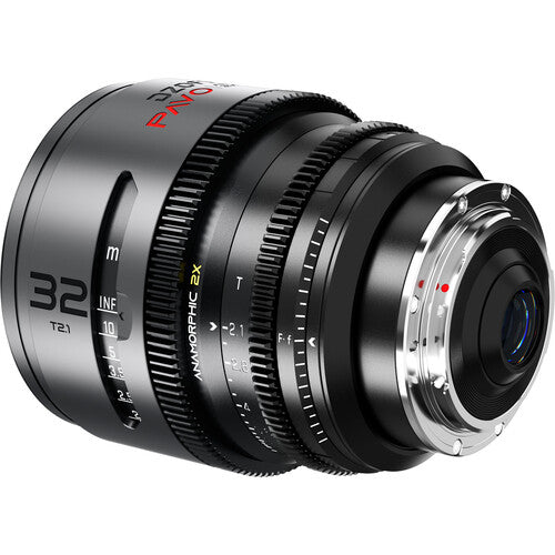 Pavo 2x anamorphic Prime B set 32/55/100mm T2.1 -Blue Coating- PL&EF mount - Imperial