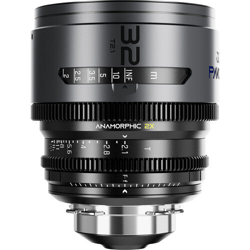 Pavo 2x anamorphic 6-lens set 28/32/40/55/75/100mm T2.1 -Neutral Coating- PL&EF mount- Imperial
