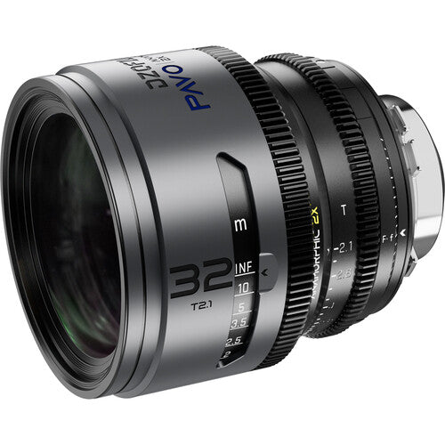 Pavo 2x anamorphic 6-lens set 28/32/40/55/75/100mm T2.1 -Neutral Coating- PL&EF mount- Imperial