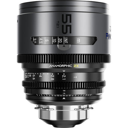 Pavo 2x anamorphic 6-lens set 28/32/40/55/75/100mm T2.1 -Neutral Coating- PL&EF mount- Imperial
