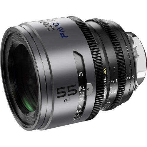 Pavo 2x anamorphic 6-lens set 28/32/40/55/75/100mm T2.1 -Neutral Coating- PL&EF mount- Imperial
