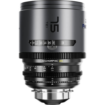 Pavo 2x anamorphic 6-lens set 28/32/40/55/75/100mm T2.1 -Neutral Coating- PL&EF mount- Imperial