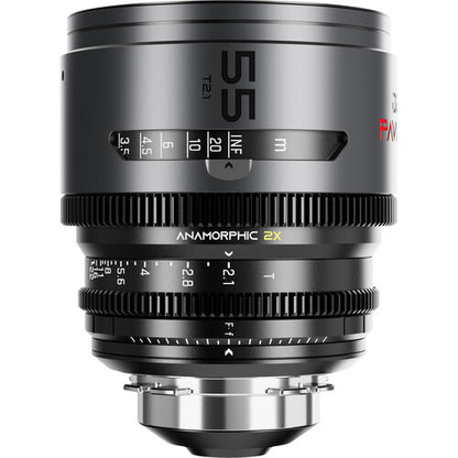 Pavo 2x anamorphic 6-lens set 28/32/40/55/75/100mm T2.1 -Blue Coating- PL&EF mount- Imperial