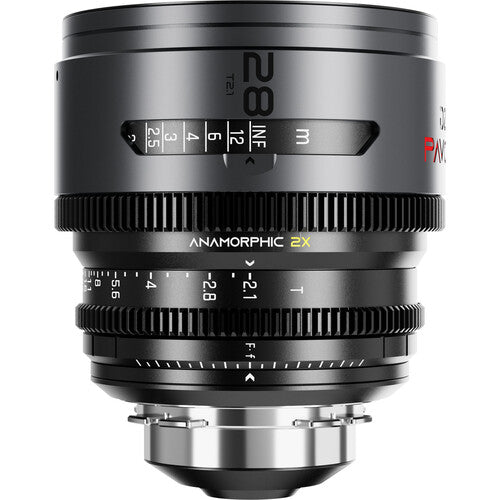 Pavo 2x anamorphic Prime 3-lens A set 28/40/75mm T2.1 -Neutral Coating- PL&EF mount - Imperial