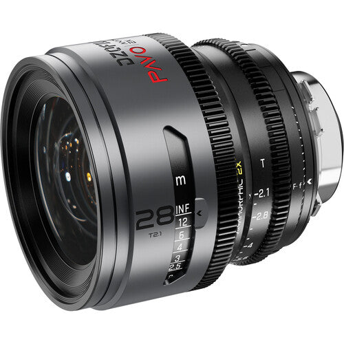 Pavo 2x anamorphic Prime 3-lens A set 28/40/75mm T2.1 -Neutral Coating- PL&EF mount - Imperial