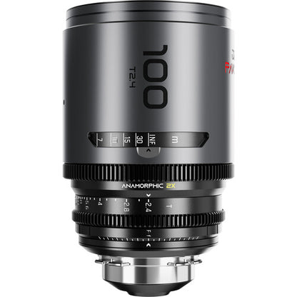 Pavo 2x anamorphic Prime 100mm T2.1-Neutral Coating- PL&EF mount- Imperial