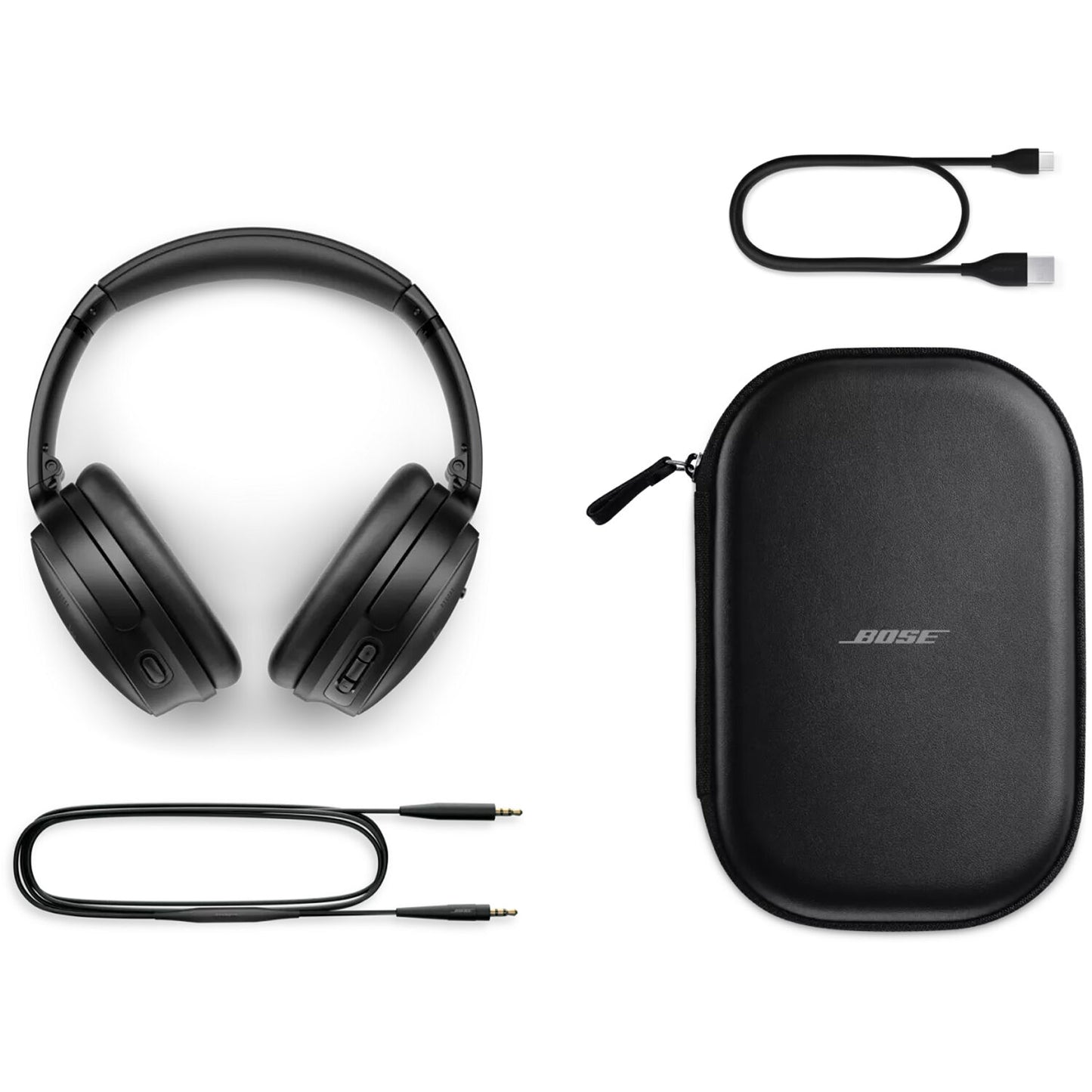 Bose QuietComfort Wireless Over-Ear Active Noise Canceling Headphones (Black)