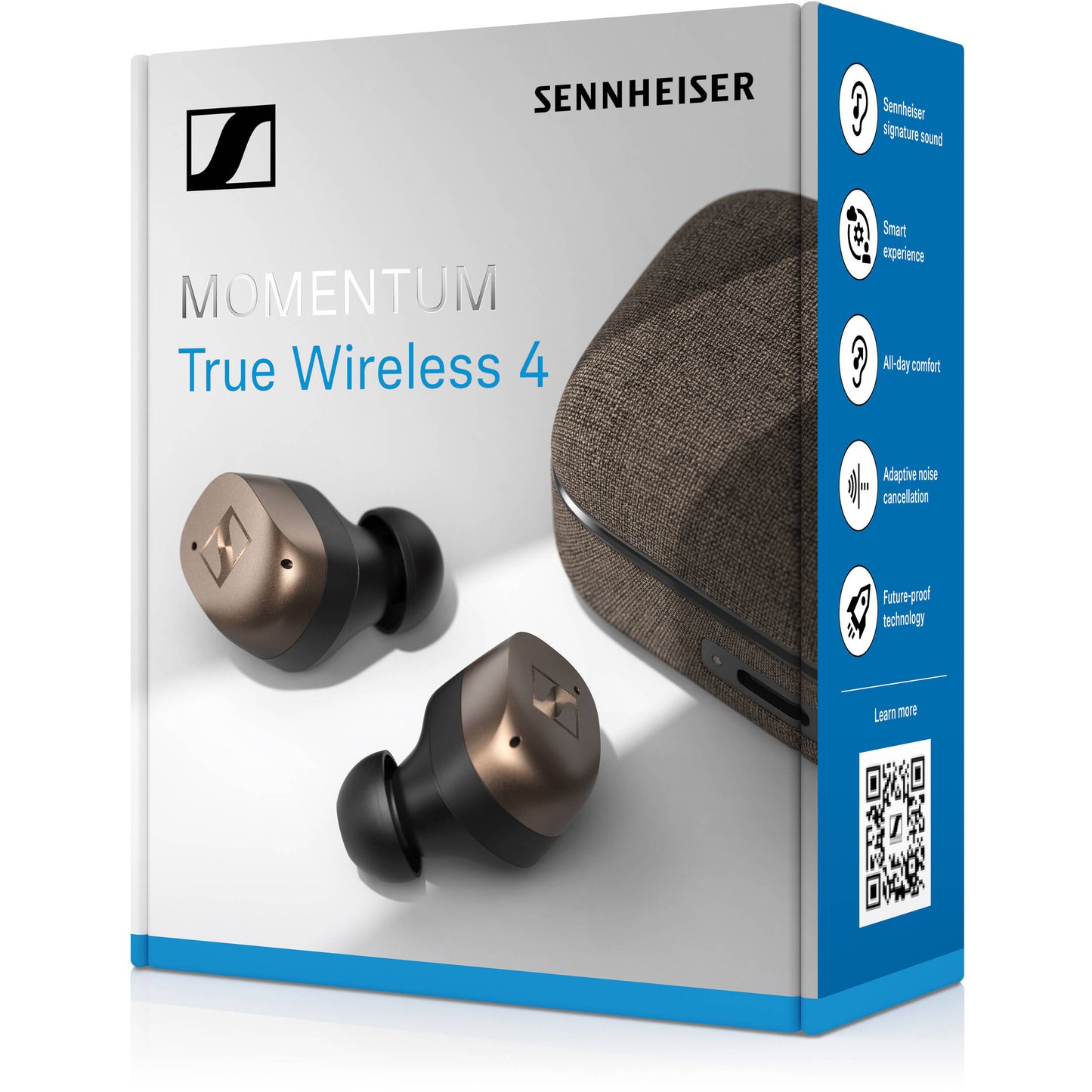 Sennheiser MOMENTUM True Wireless 4 Noise-Canceling Earbuds (Black Copper)