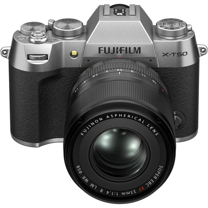 FUJIFILM X-T50 Mirrorless Camera (Silver)