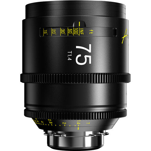 DZOFilm Arles 75mm FF/VV Prime Cine Lens(PL mount feet) - Imperial