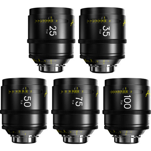 DZOFilm Arles 25/35/50/75/100mm FF/VV Prime Cine Lens(PL mount feet) - Imperial