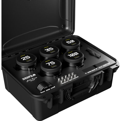 DZOFilm Arles 25/35/50/75/100mm FF/VV Prime Cine Lens(PL mount feet) - Imperial