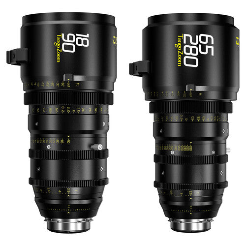 Tango Bundle 18-90mm T2.9/65-280mm T2.9-4  S35 Zoom Lens PL&EF mount - Imperial