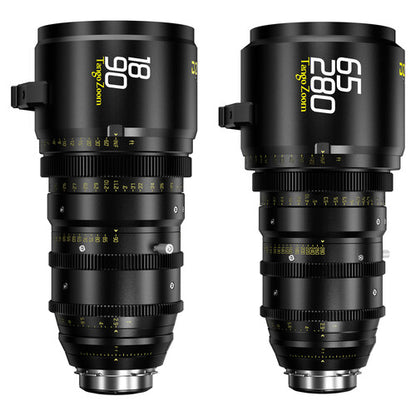 Tango Bundle 18-90mm T2.9/65-280mm T2.9-4  S35 Zoom Lens PL&EF mount - Imperial